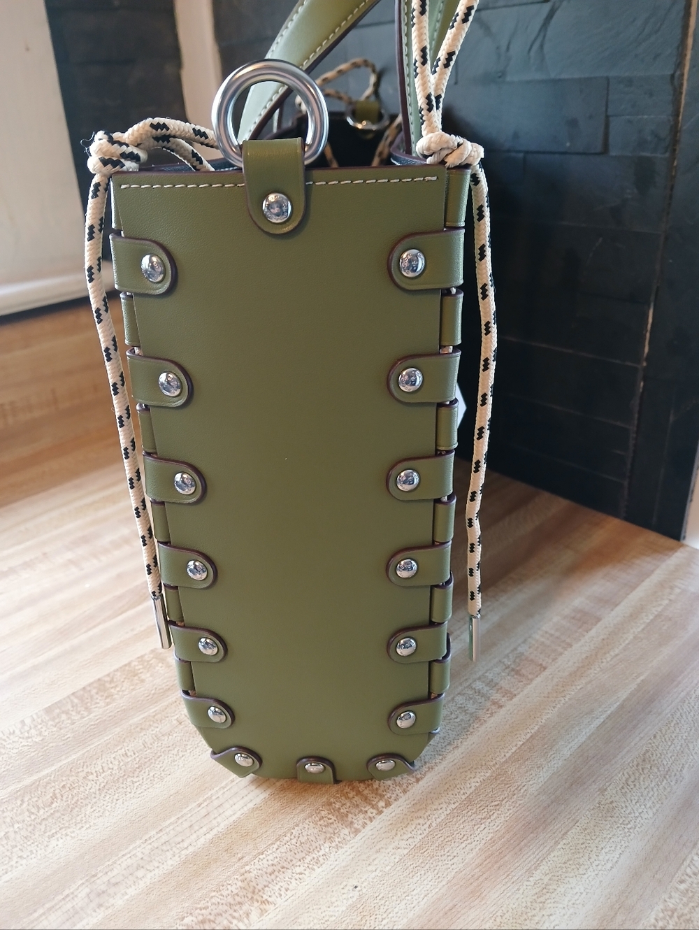Coach Coachtopia NWT Green Tote/Crossbody W/Pouch & Coachtopia Dustbag - Picture 10 of 12
